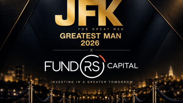 Fundrs Capital partner van JFK's Greatest Man 2026